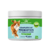 Probiotics for cats made specifically to help digestive health in felines. Contains both prebiotics and digestive enzymes as well as probiotics and is microencapsulated, insuring that the good bacteria is not destroyed while moving through the stomach acid of cats. Best probiotic for cats available.