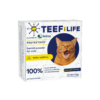 TEEF for Cats powered by Feline Essential is a dental additive for cats to correct their dental health easily and quickly at home. This powdered product is tasteless, odorless and uses science-backed technology. No fillers, additives or preservatives.