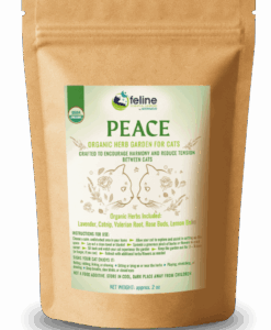 A calming blend of organic herbs for aggressive cats - created to ease tension between cats who don’t get along. Creates harmony in multi-cat homes.